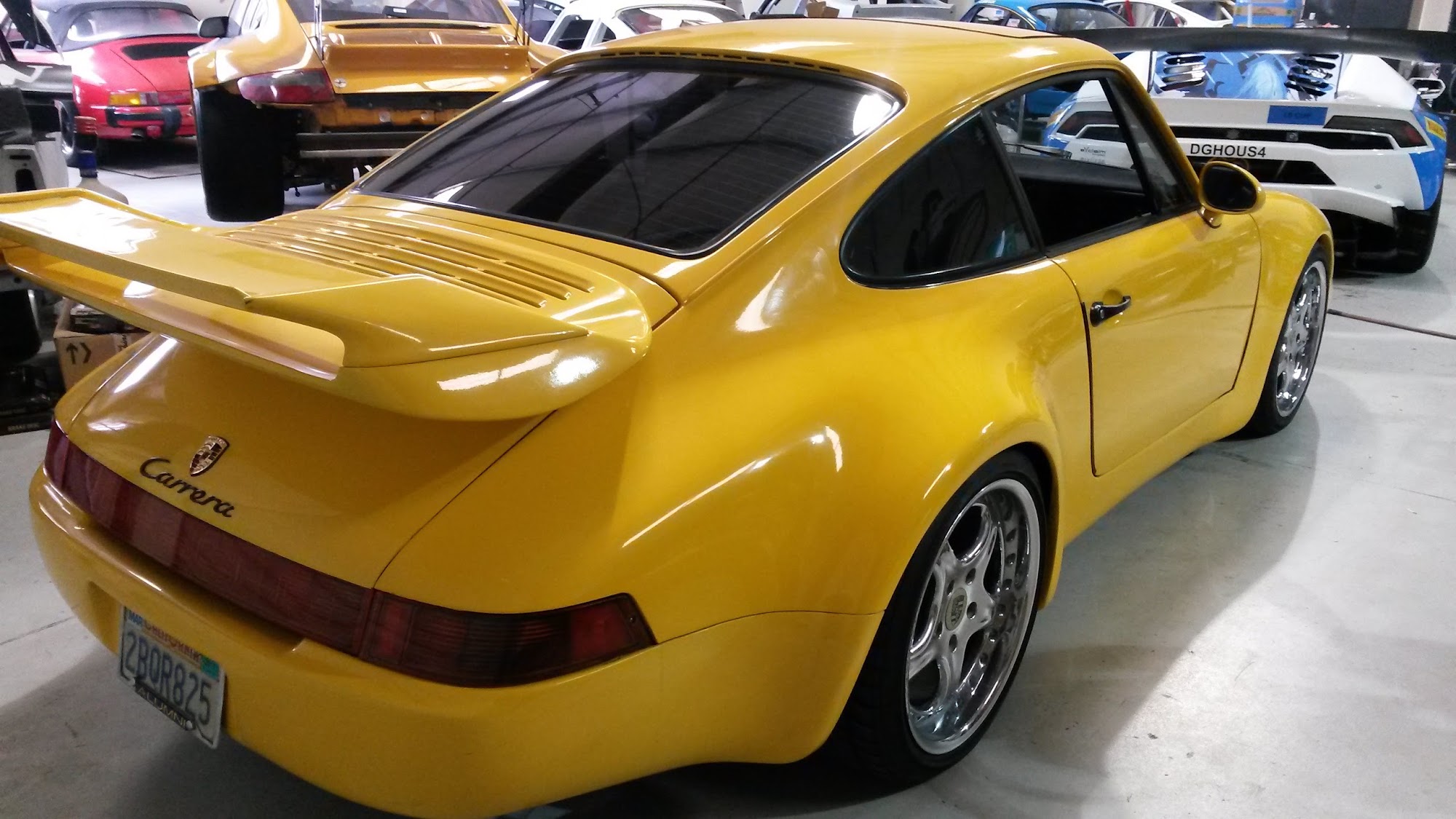 Porsche 964 Carrera in shop